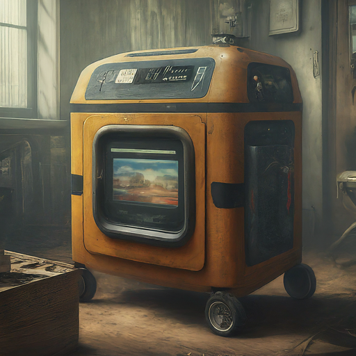 AI generated image of a generator